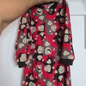 Carters Moose footie pajamas